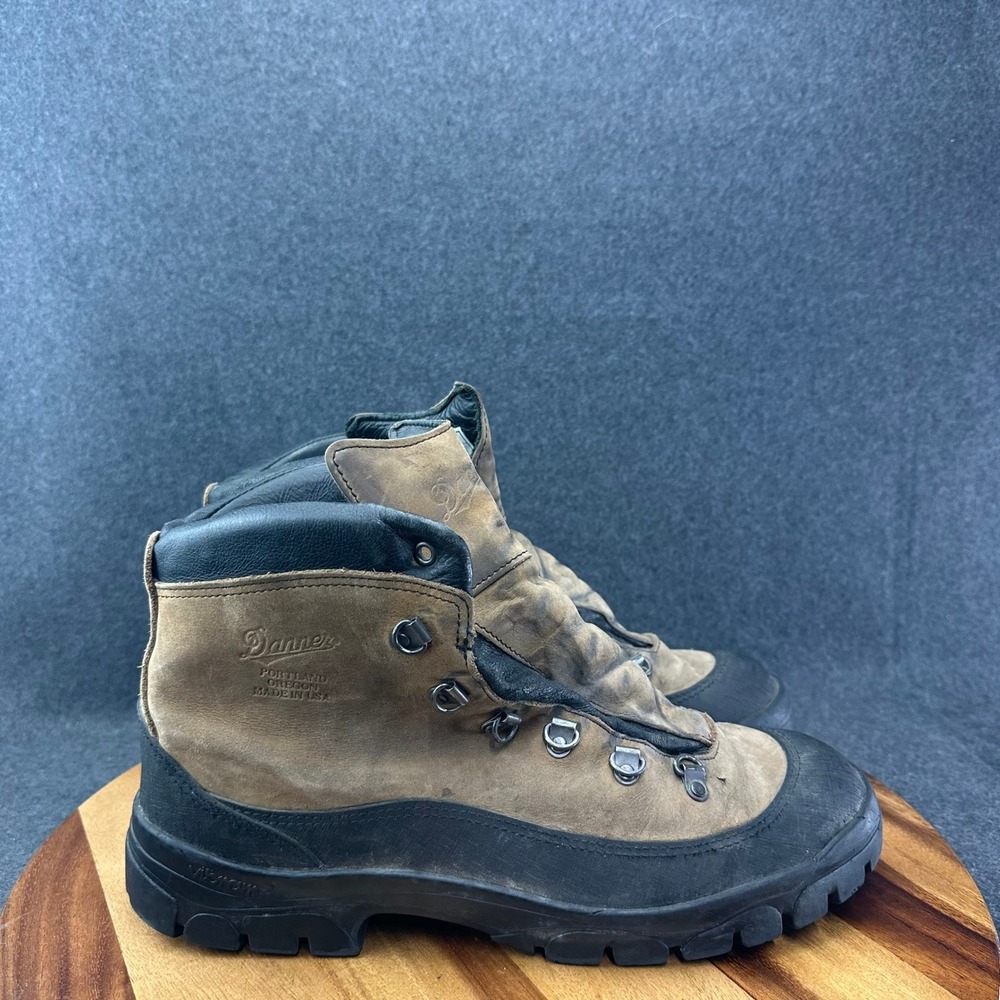 Danner Combat Hiker Leather Boots Vibram 43513X Men's Size 13W Made in USA